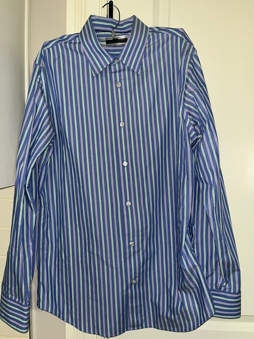 Men's Banana Republic Striped Button-Front Dress Shirt 16-161/2 , 34/35